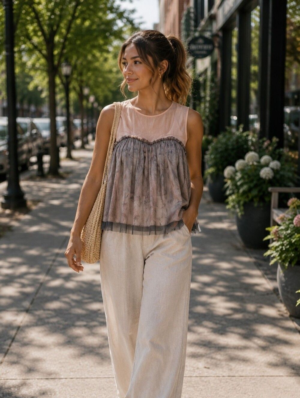 Dmora baby doll Blouse